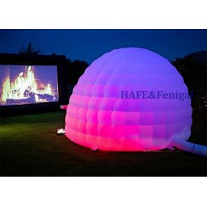 Customization Durable Inflatable LED Dome Tent Lighting Igloo Tent Party Tent