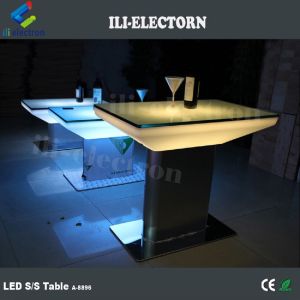 colorful led bar furniture glowing table lighting coffee table