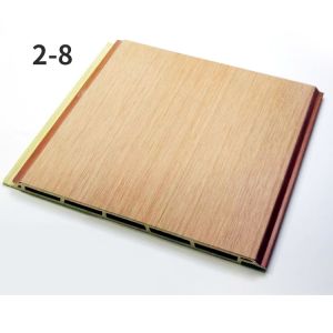 Synthetic WPC Wall Cladding lightweight Wood Plastic Exterior Wall Cladding