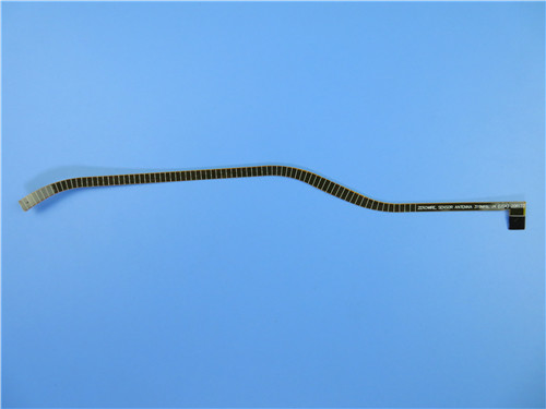 Single Layer Flexible Circuits On Polyimide With 3M Tape and Immersion Gold for