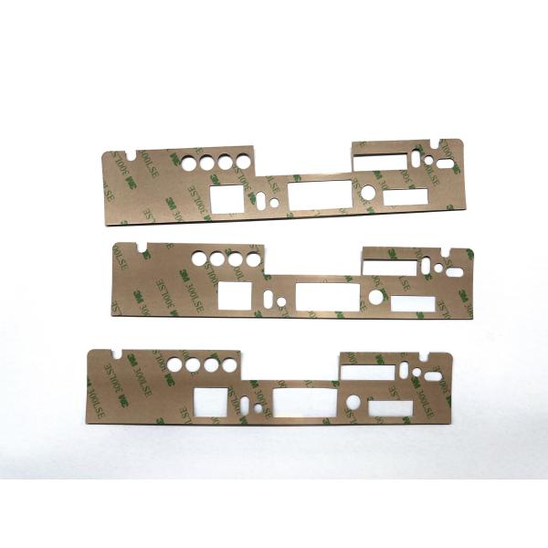 Texture Finish Polyester MS500 Graphic Overlay Label For Audio Enehencement