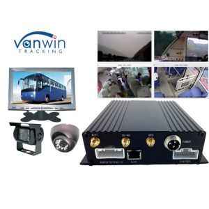 3G realtime monitoring car DVR/MDVR/mobile DVR support oil sensor passenger