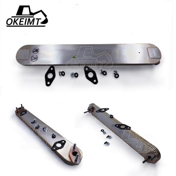 High Performance Engine Oil Cooler 6BB1 6BD1-4P 1-21723-0290 Excavator Engine