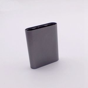 Grey Anodized Micro CNC Machining Parts Aluminum Extrusion Enclosures With
