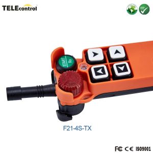 Wholesale telecontrol 4 pushbuttons crane remote controller F21-4S transmitter from china suppliers