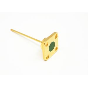 4 Hole Square DC Feedthru Glass To Metal Seal Connectors For Custom Packages