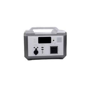 Silver Shell Ultra Output Power 600W EU Adapter Charging Power Bank With LCD