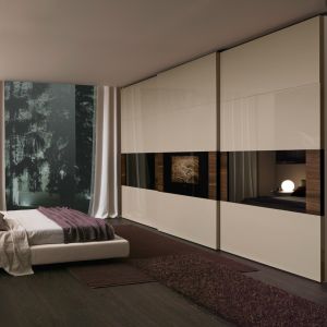 YALIG E1 Sliding Door Closet Wardrobe European Standard for Modern Customized