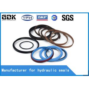 Excavator Hydraulic Cylinder Seal PC130-6 Bucket Seal Kit Dual Action PTFE NBR