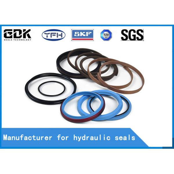 Excavator Hydraulic Cylinder Seal PC130-6 Bucket Seal Kit Dual Action PTFE NBR