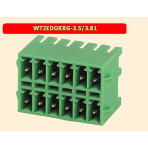 Plug - In PCB Terminal Block 300V 2P-24P Wire Connector Block Flexible Design