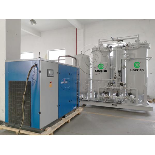 80Nm3/Hr Output And 99.99% Purity PSA Nitrogen Generator For Laser Cutting
