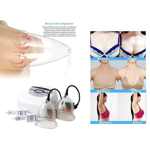 2 Roller Breast Enhance Butt Vacuum Therapy Machine Cellulite Burning