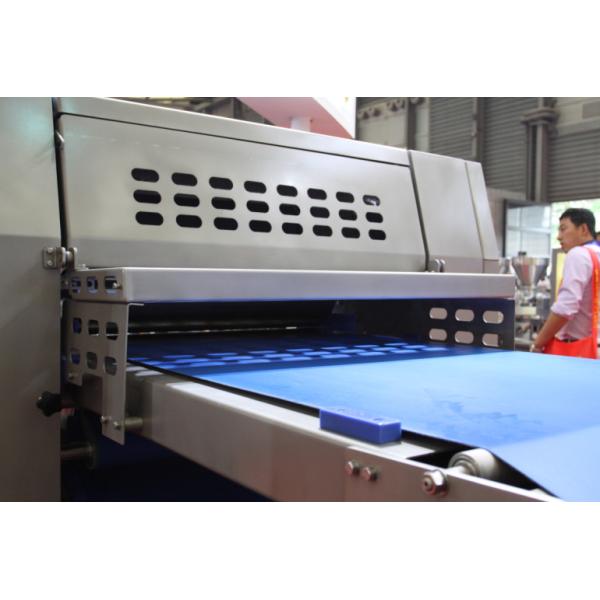 Quality Toast Bread Thrice Rolling Bakery Line Machine Touch Screen Control for sale