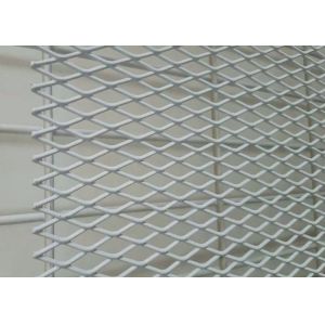 2 . 0 mm Metal Powder Coated Expanded Mesh , Decorative Aluminium Expanded Metal