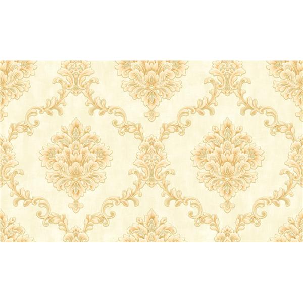 Waterproof Modern Deep Embossed Wallpaper Flower Pattern For Home Decor
