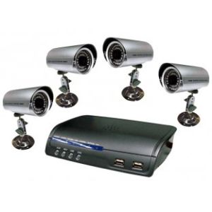 Network video DVR,CCTV network video 4 channel DVR ES-IPS507CH4WD