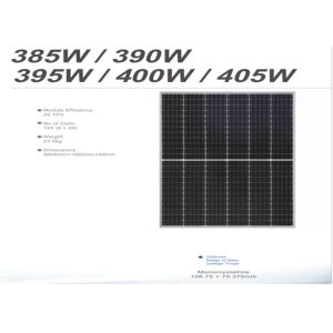 PID Resistant Monocrystalline Silicon Solar PV Panel