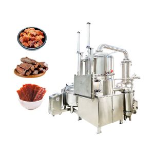 Electric Small Potato Chips Continuous Vacuum Frying Machine For Vegetable Fruit