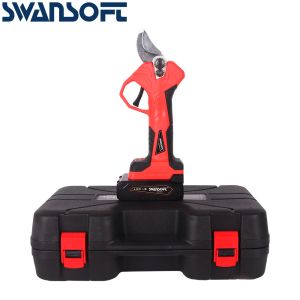SWANSOFT 35MM Electric Pruning Shears With Finger Protection progressive Cutting