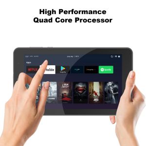 C idea 7 inch Wifi Tablet with Case 8+256GB Storage Quad Core Processor 600x1024