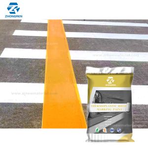 High Compressive Strength Yellow Thermoplastic Road Paint for Road Marking on