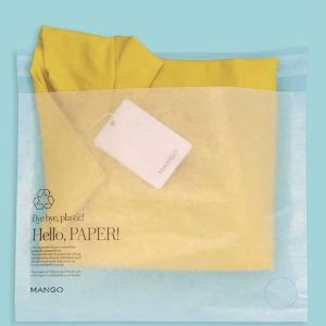 Recyclable Glassine Paper Bag Transparent Compostable Glassine Bags Greaseproof