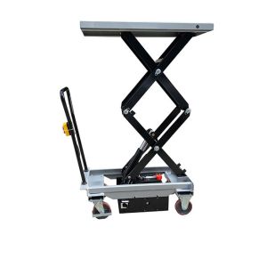 Portable 300kg Hydraulic Scissor Lift Tables Double Scissor Lift Tables Max