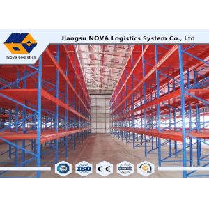 Industry Adjustable Pallet Warehouse Racking Powder Coated / Galvanization