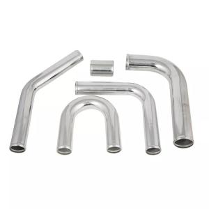 Wholesale customize engine radiator inlet outlet intercooler polished aluminum alloy tube aluminum pipe from china suppliers