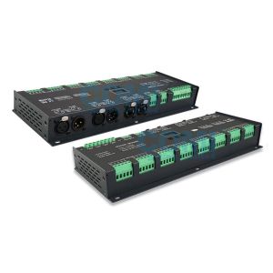 Wholesale 32CH *3A 2304W LED Controller CV DMX Decoder With Signal Amplifier Function from china suppliers