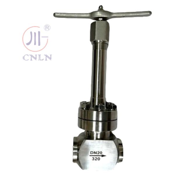 High Pressure Cryogenic Globe Valve For Liquid Gas / Cryogenic Tank/Skid/LNG