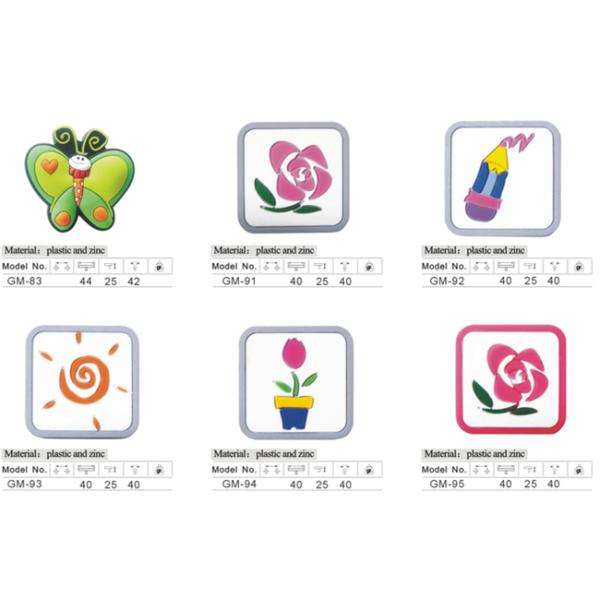 Lady Bug Rubber Kids Bedroom Knobs / Soft Plastic Knobs For Children's Furniture Decorative