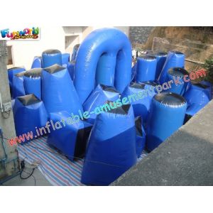Wholesale Millenium Inflatable Paintball Bunkers With Ul Pump , Fixing Kit from china suppliers