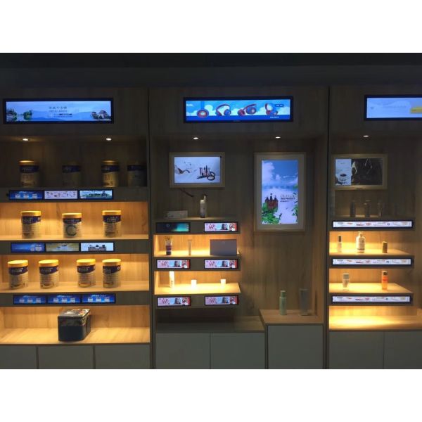 Bar Type Stretched Video Wall Digital Signage 28.5'' Android Version For Advertising