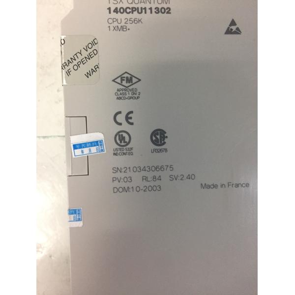 Quality Durable Modicon Quantum PLC CPU With Built  In Executive Memory 140CPU11302 for sale