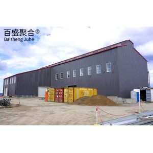 Prefab Steel Warehouse Structure Workshop Hangar Building Design for Storage