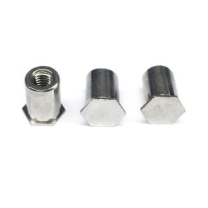 Standard steel zinc plated PEM Blind Hole Self - Clinching Stud Standoff Riveted