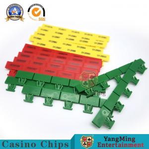 China Green Casino Baccarat Accessories Customized Playing Card Security Box Locks Seal on sale