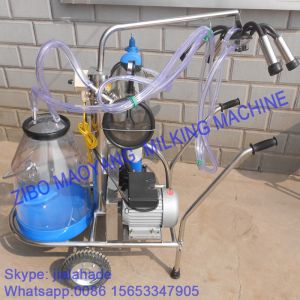 Buy cheap Vacuum Pump Typed Single Bucket Mobile Milking Machine, hot sale portable from wholesalers