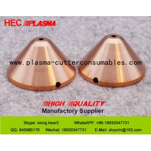 Wholesale Plasma Swirl Gas Cap 11.833.101.155 V4335 For Kjellberg Plasma Cutting Machine Consumables from china suppliers