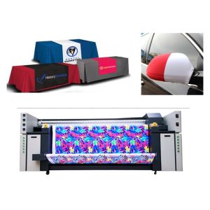 Automatic Digital Textile Printing Machine With Three Epson 4720 Head