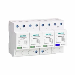 Class I Type1 SPD Power Surge Protection Device 25KA B+C Low Voltage