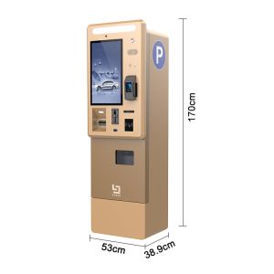 New design 21.5 inch cold rolled steel sheet metal touch screen monitor barcode