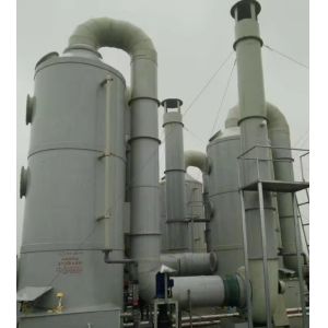 Wholesale FRP GRP Mini Exhaust FRP Desulfurization Tower / Purification Gas Scrubber from china suppliers