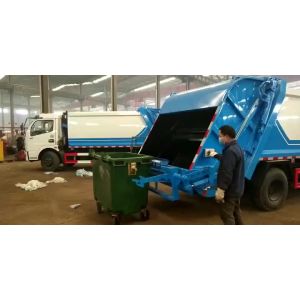4 wheels dumpster with pedal recycle dustbin 660
