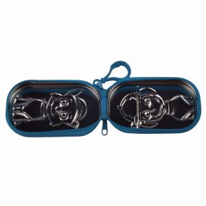 Oval Custom 3D Embossing Tin Gift Box Decorative Special Occasion