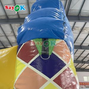 Customized Inflatable Bouncer Slide 6X6X4.3MH Print Avaliable PVC