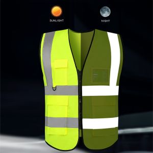 Wholesale ODM Reflective Safety Vests Washable High Visibility Safety Vest from china suppliers