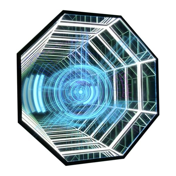 Customized 3D Hologram Fan Infinity LED Mirrors with 300000 Hours Working